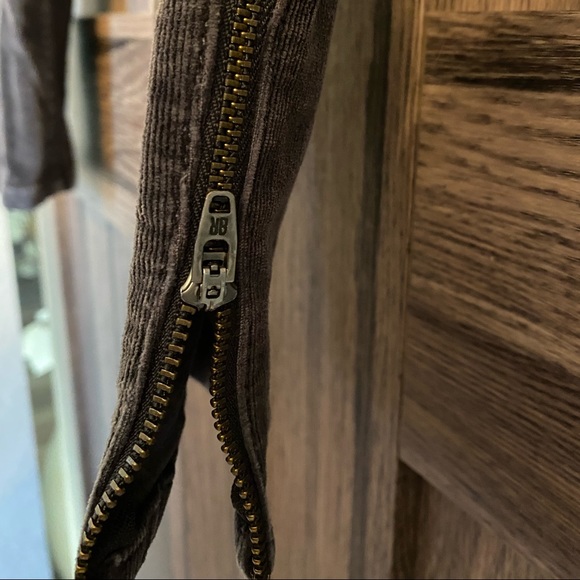 Charcoal Corduroy Skinny Pants - Picture 4 of 14